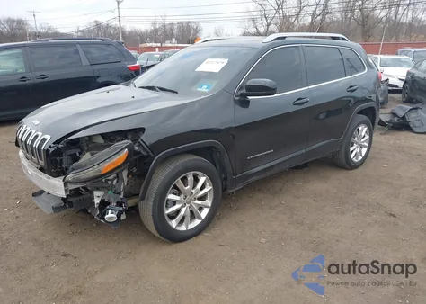2014 Jeep Cherokee Limited z USA, uszkodzony, nr VIN 1C4PJMDS5EW251969